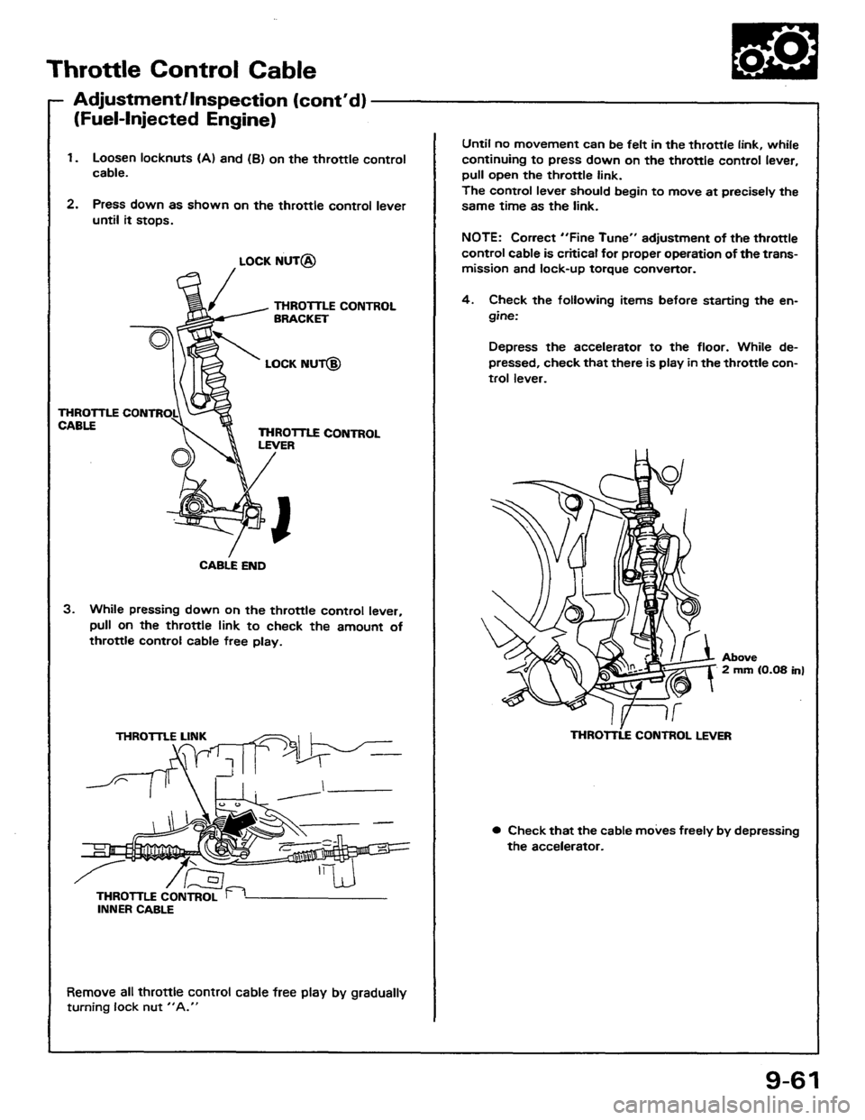 HONDA PRELUDE 1984  Service Repair Manual 