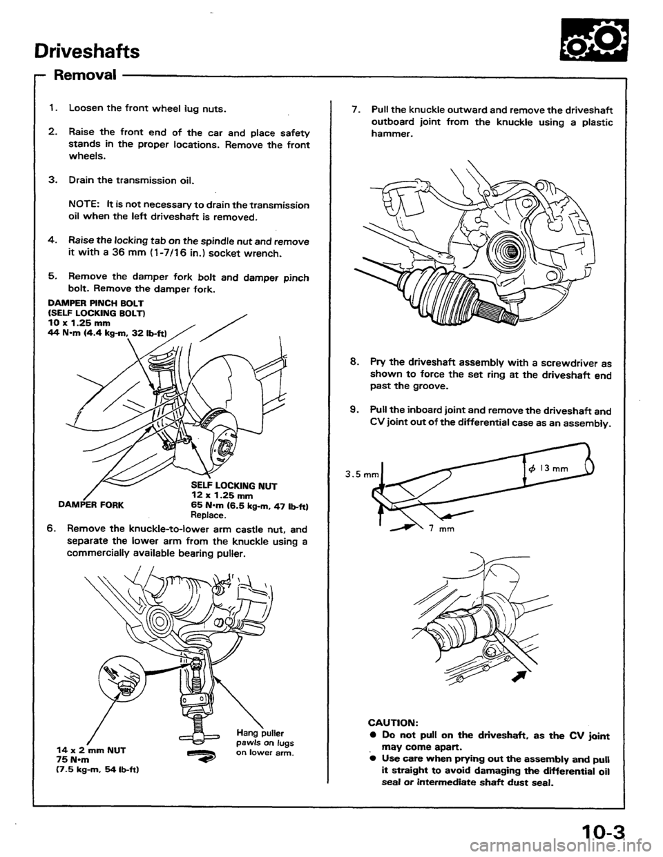 HONDA PRELUDE 1984  Service Repair Manual 