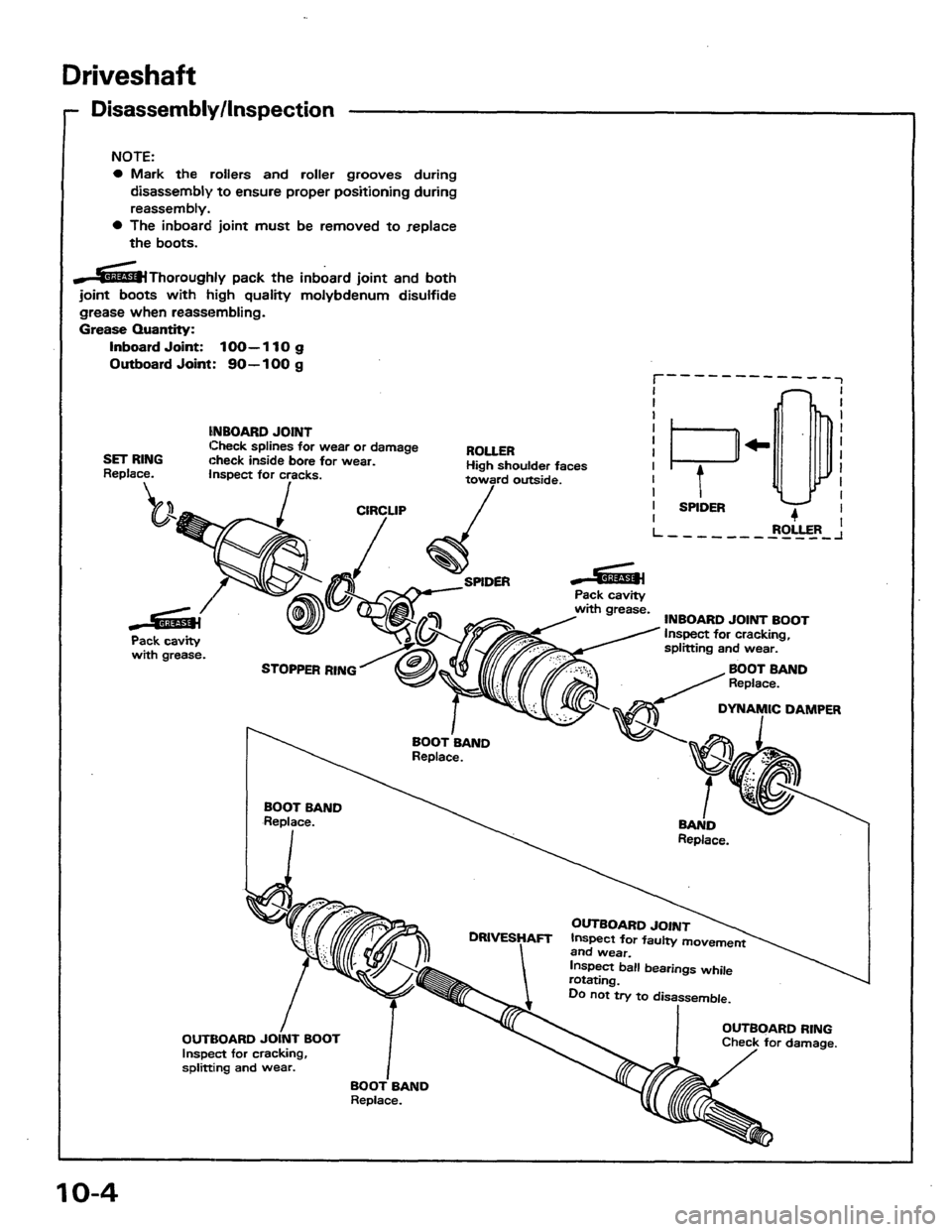 HONDA PRELUDE 1984  Service Repair Manual 