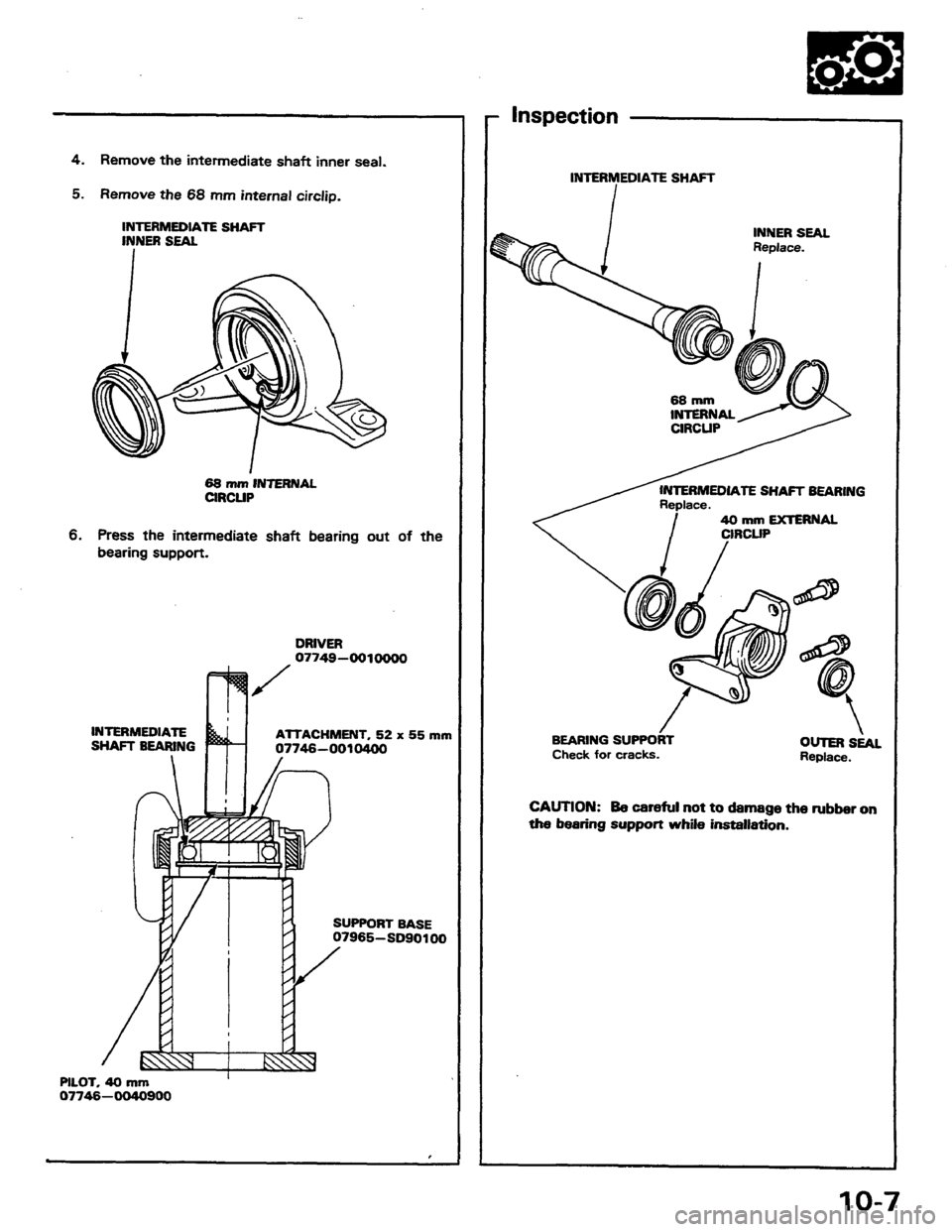 HONDA PRELUDE 1984  Service Repair Manual 