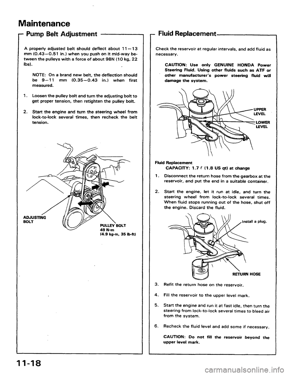 HONDA PRELUDE 1984  Service Repair Manual 