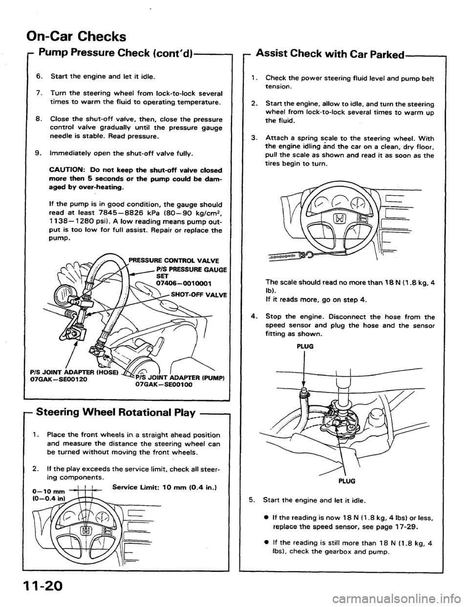 HONDA PRELUDE 1984  Service Repair Manual 