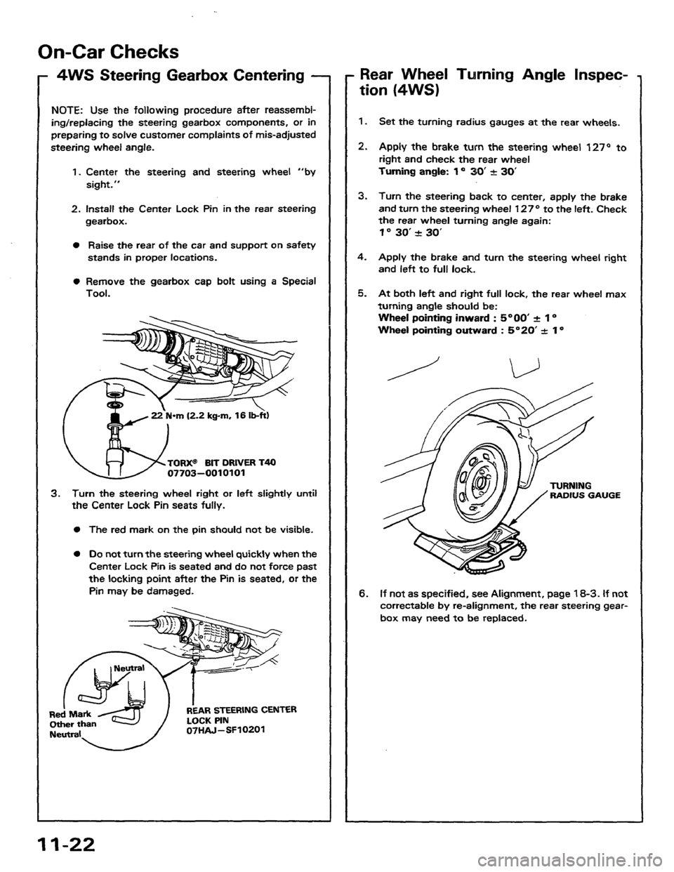 HONDA PRELUDE 1984  Service Repair Manual 