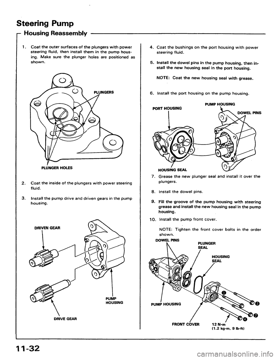 HONDA PRELUDE 1984  Service Repair Manual 