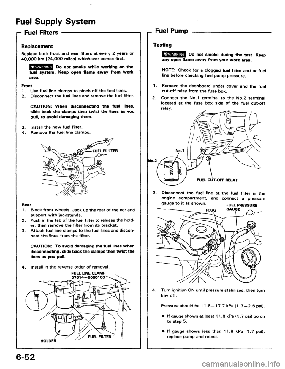 HONDA PRELUDE 1984  Service Repair Manual 