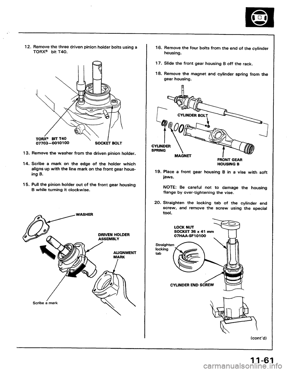 HONDA PRELUDE 1984  Service Repair Manual 