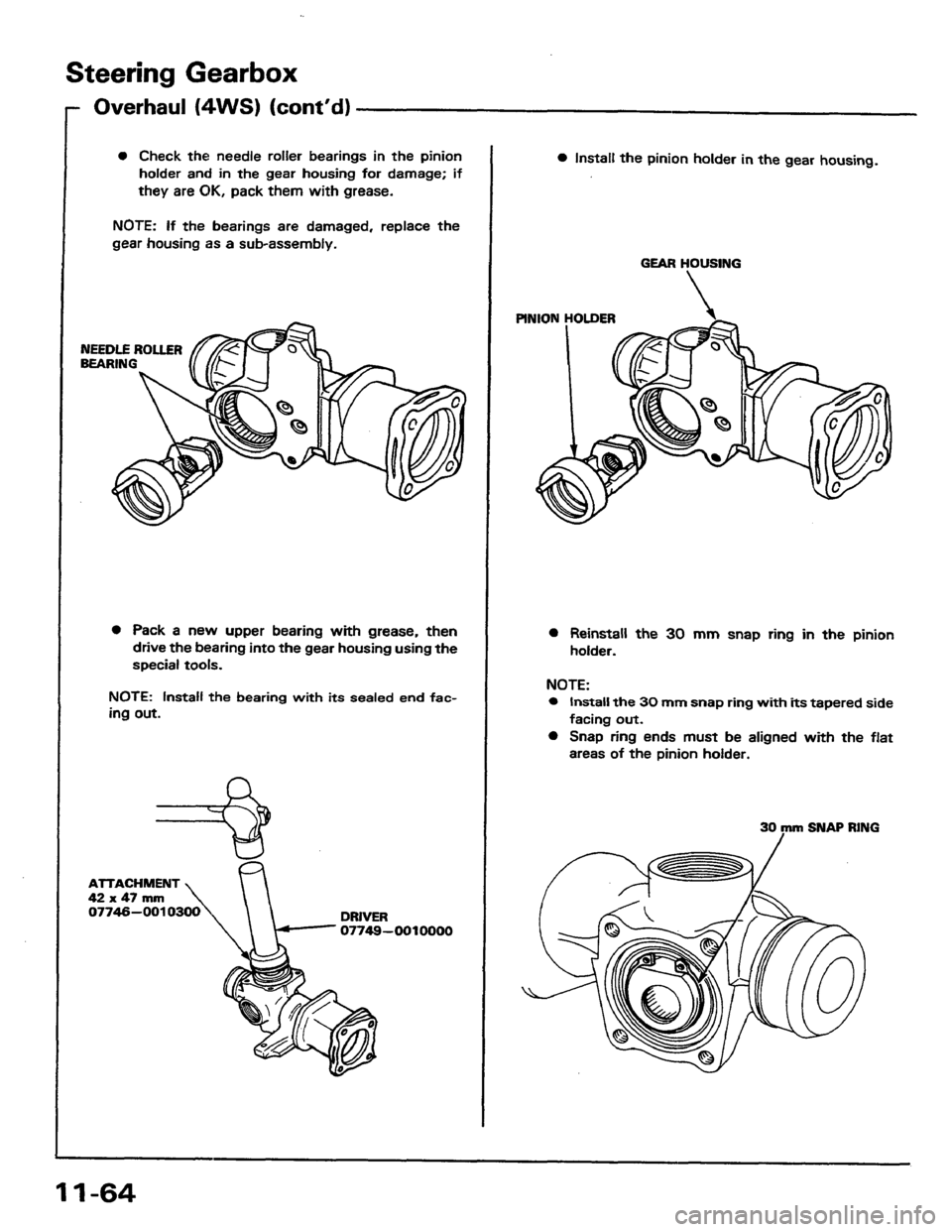 HONDA PRELUDE 1984  Service Repair Manual 