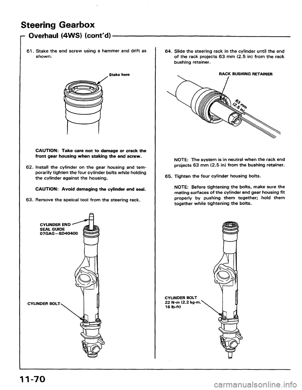 HONDA PRELUDE 1984  Service Repair Manual 