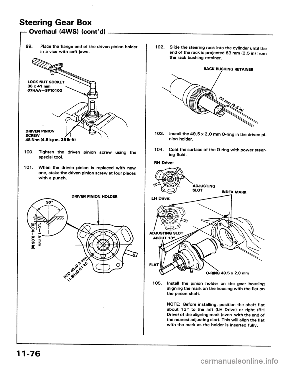 HONDA PRELUDE 1984  Service Repair Manual 