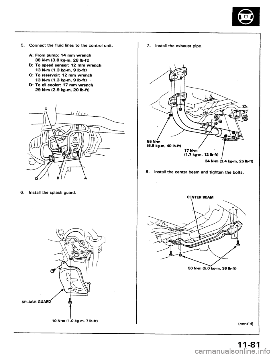 HONDA PRELUDE 1984  Service Repair Manual 
