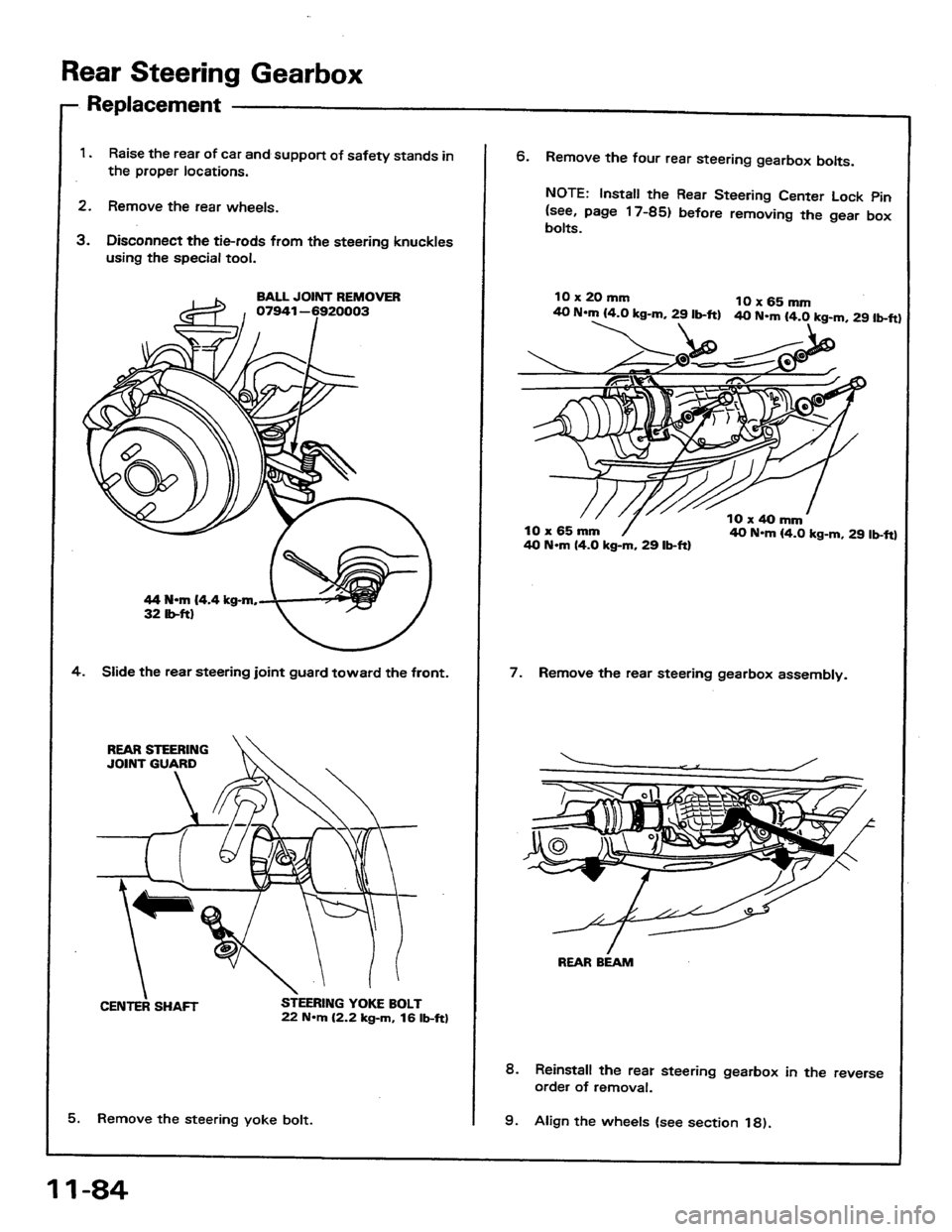 HONDA PRELUDE 1984  Service Repair Manual 