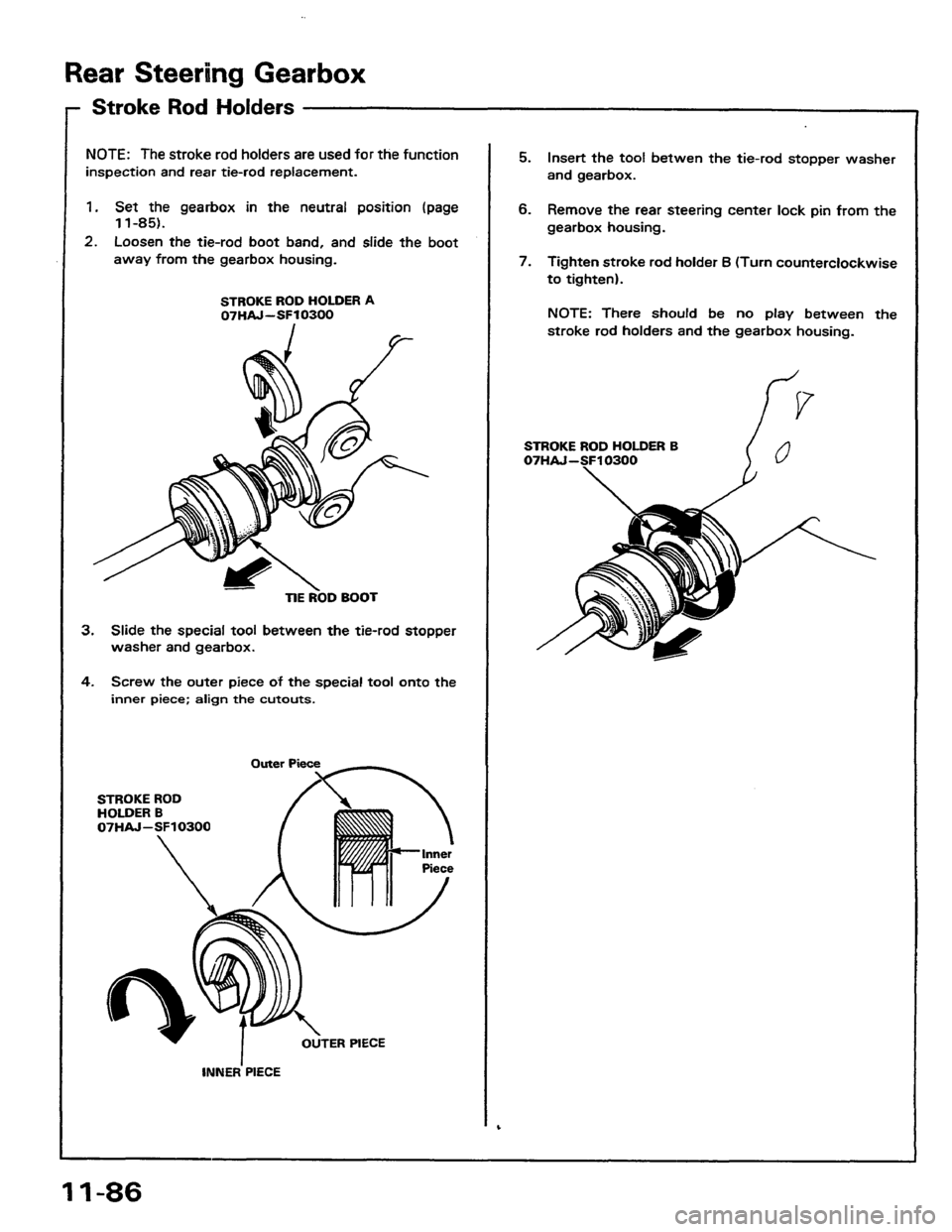 HONDA PRELUDE 1984  Service Repair Manual 