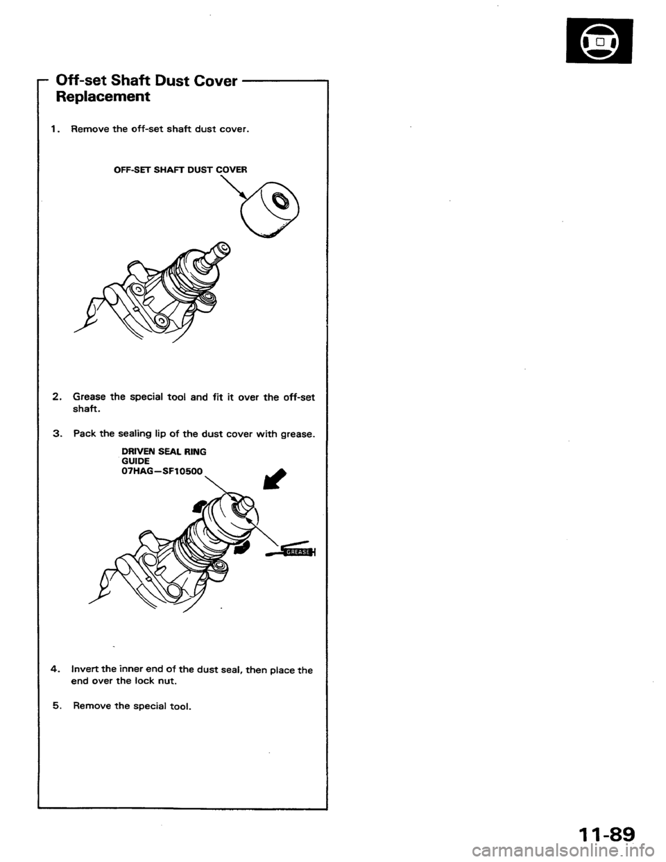 HONDA PRELUDE 1984  Service Repair Manual 