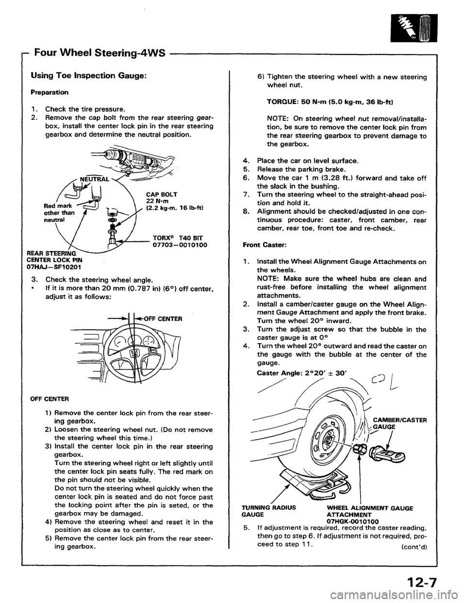 HONDA PRELUDE 1984  Service Repair Manual 