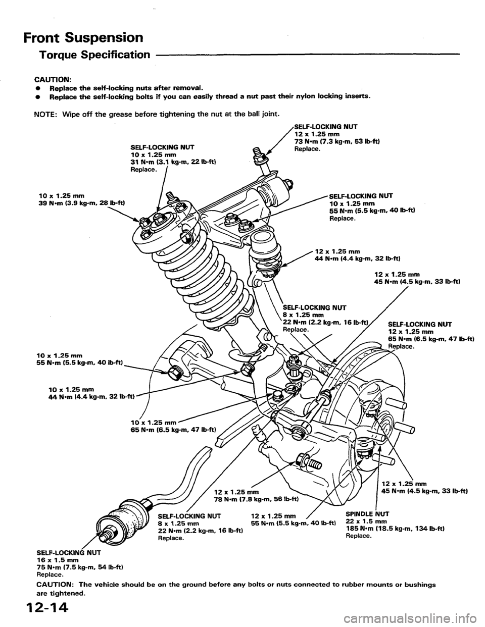 HONDA PRELUDE 1984  Service Repair Manual 