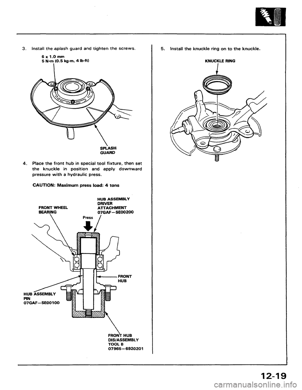 HONDA PRELUDE 1984  Service Repair Manual 