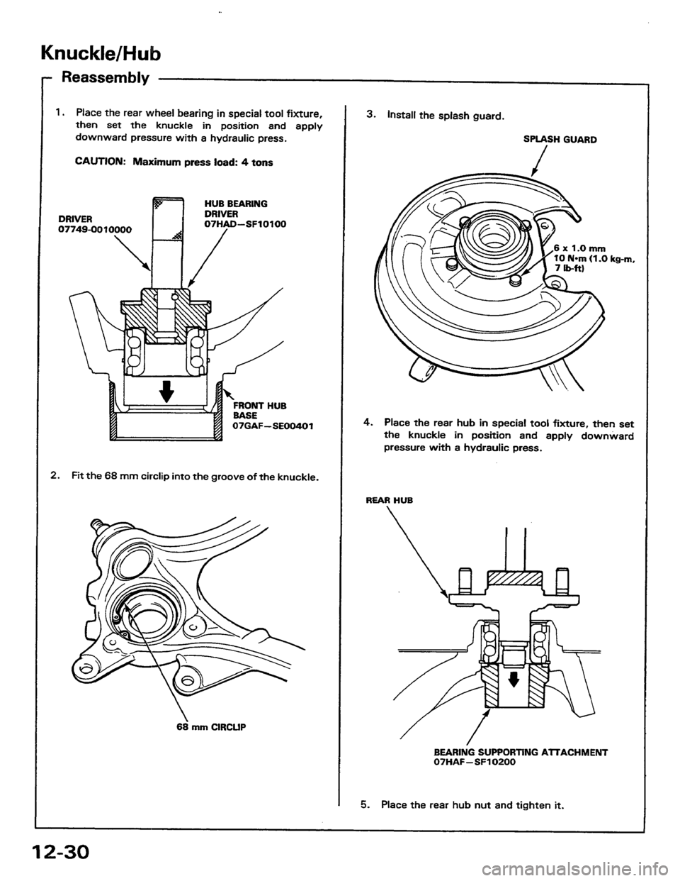 HONDA PRELUDE 1984 Service Repair Manual HONDA PRELUDE 1984 Service Repair Manual