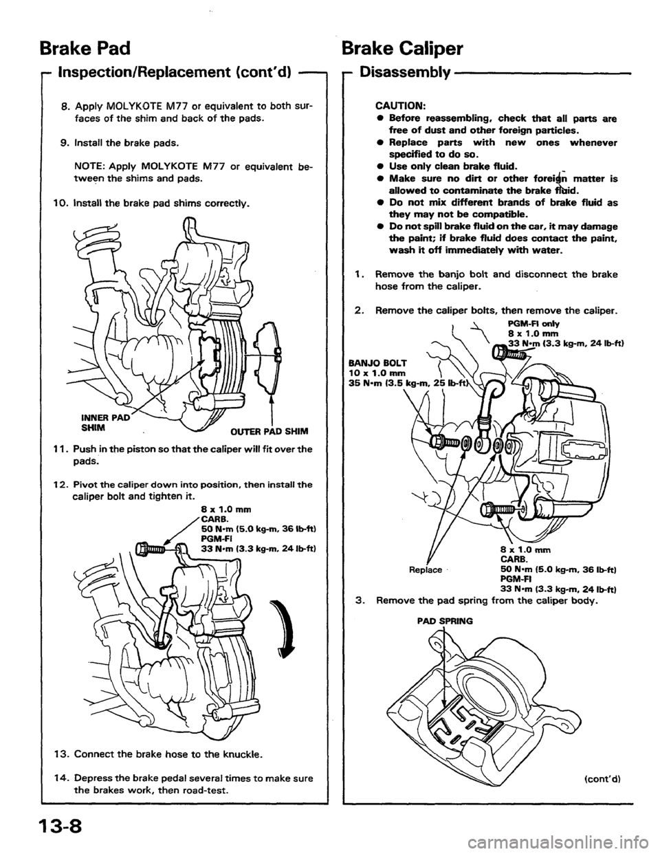 HONDA PRELUDE 1984 Service Repair Manual HONDA PRELUDE 1984 Service Repair Manual