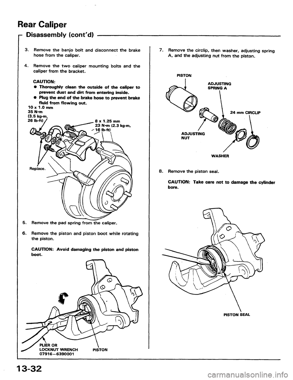 HONDA PRELUDE 1984  Service Repair Manual 