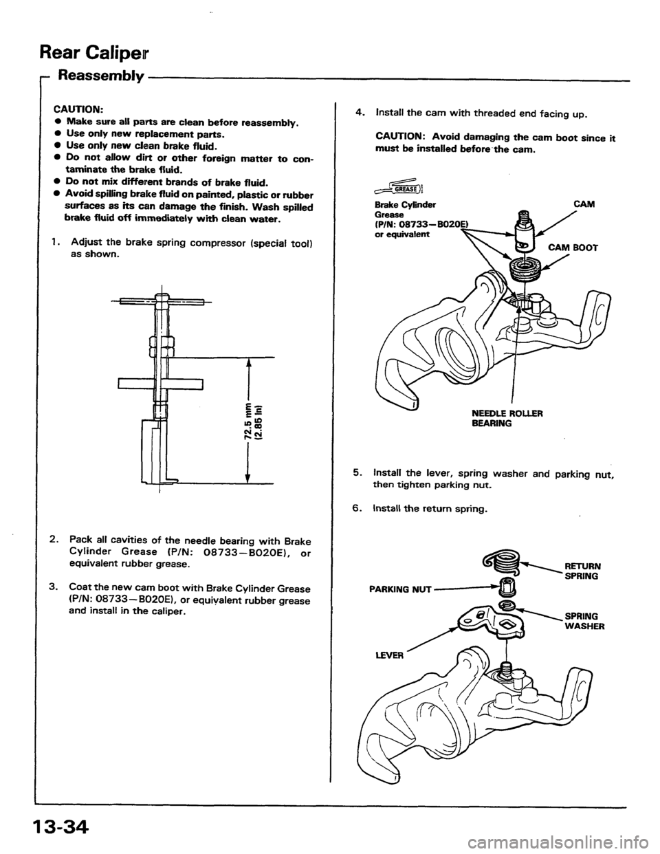 HONDA PRELUDE 1984  Service Repair Manual 