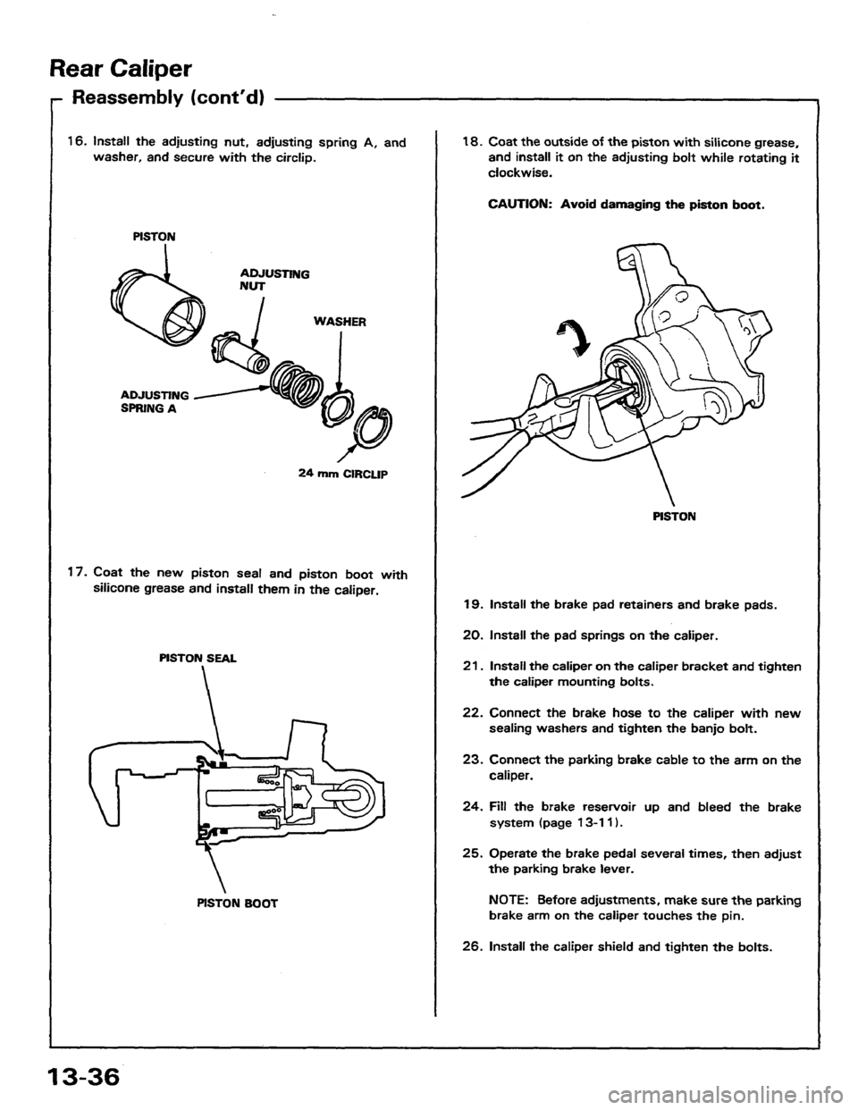 HONDA PRELUDE 1984  Service Repair Manual 