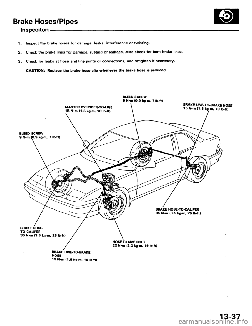 HONDA PRELUDE 1984  Service Repair Manual 