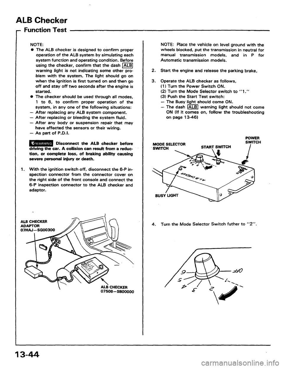 HONDA PRELUDE 1984  Service Repair Manual 