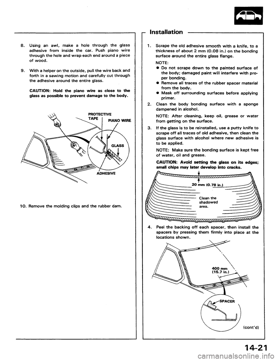 HONDA PRELUDE 1984 Service Repair Manual HONDA PRELUDE 1984 Service Repair Manual