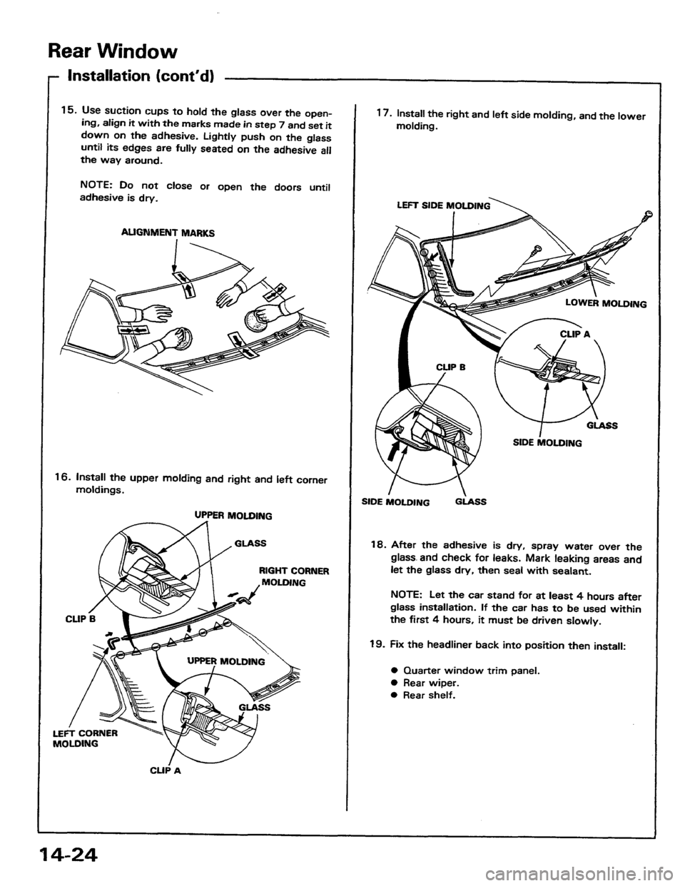 HONDA PRELUDE 1984 Service Repair Manual HONDA PRELUDE 1984 Service Repair Manual