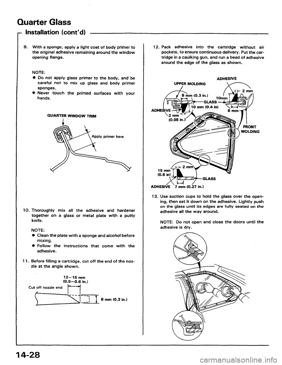 HONDA PRELUDE 1984  Service Repair Manual 