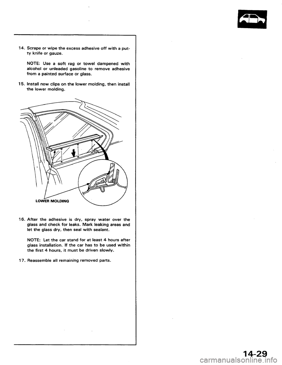 HONDA PRELUDE 1984  Service Repair Manual 