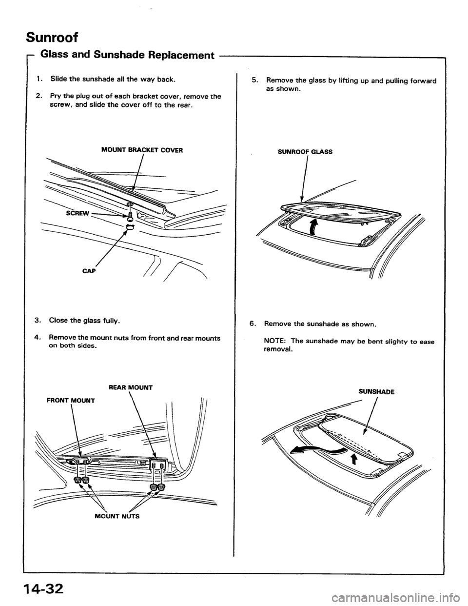 HONDA PRELUDE 1984  Service Repair Manual 