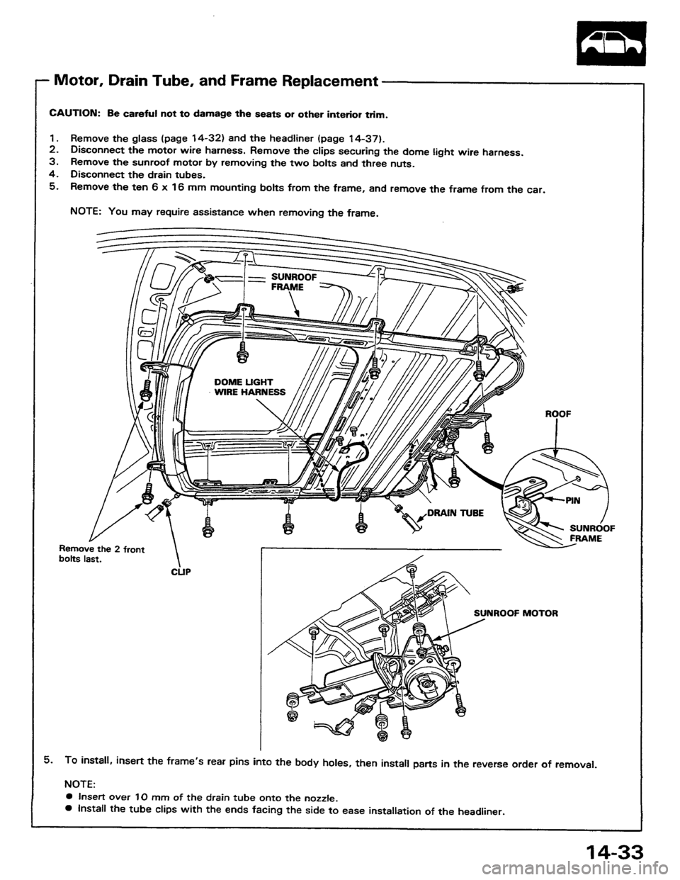 HONDA PRELUDE 1984  Service Repair Manual 