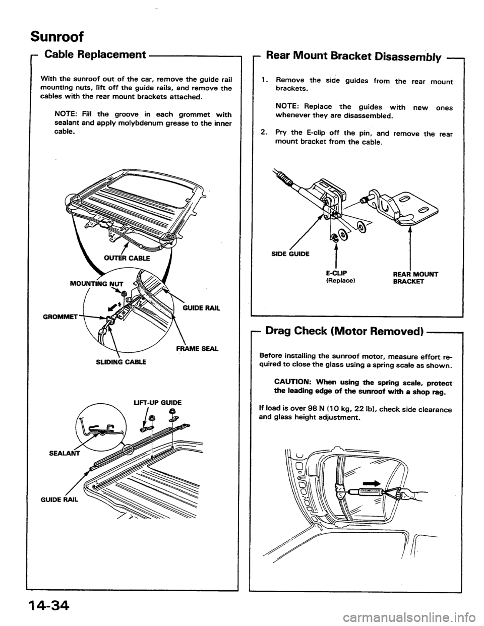 HONDA PRELUDE 1984  Service Repair Manual 
