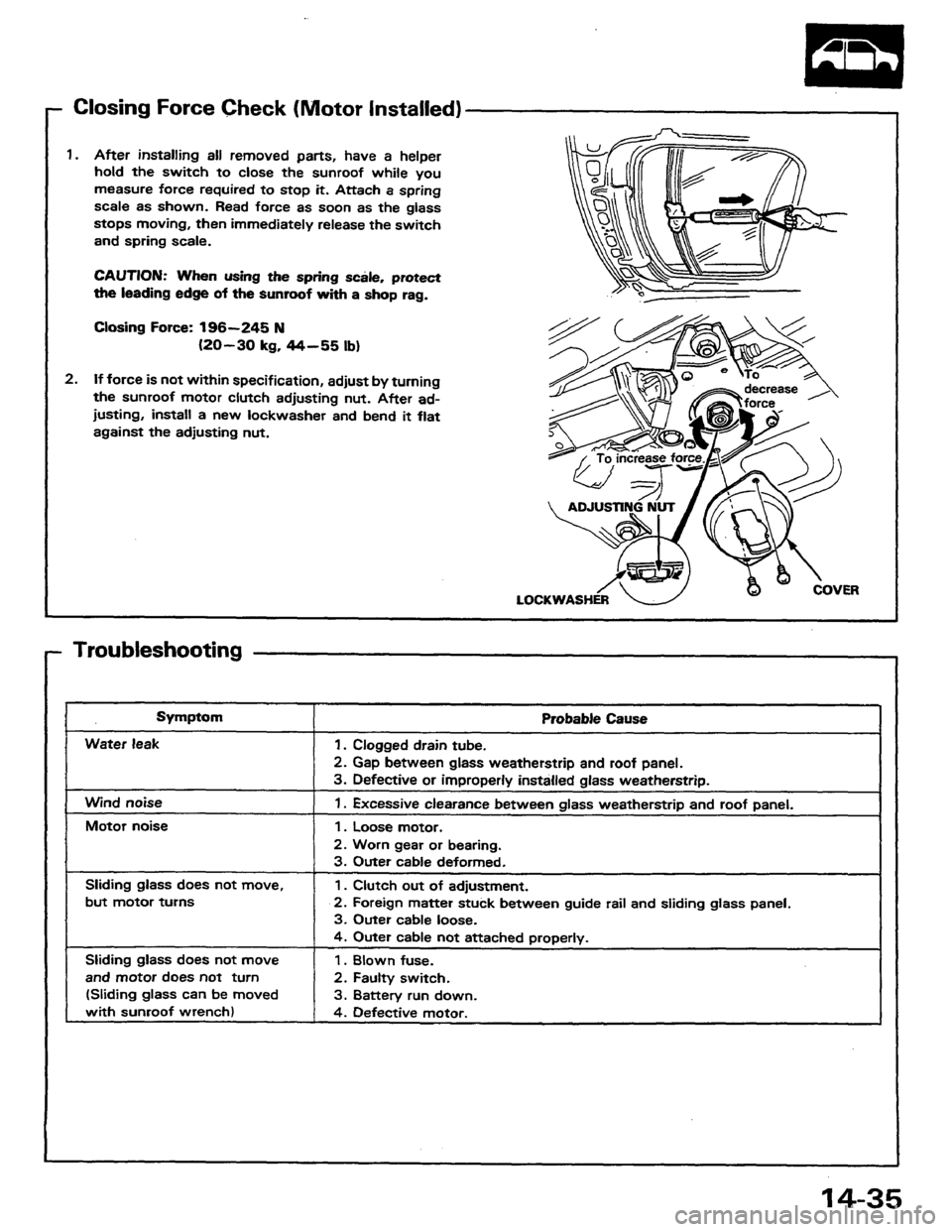 HONDA PRELUDE 1984  Service Repair Manual 