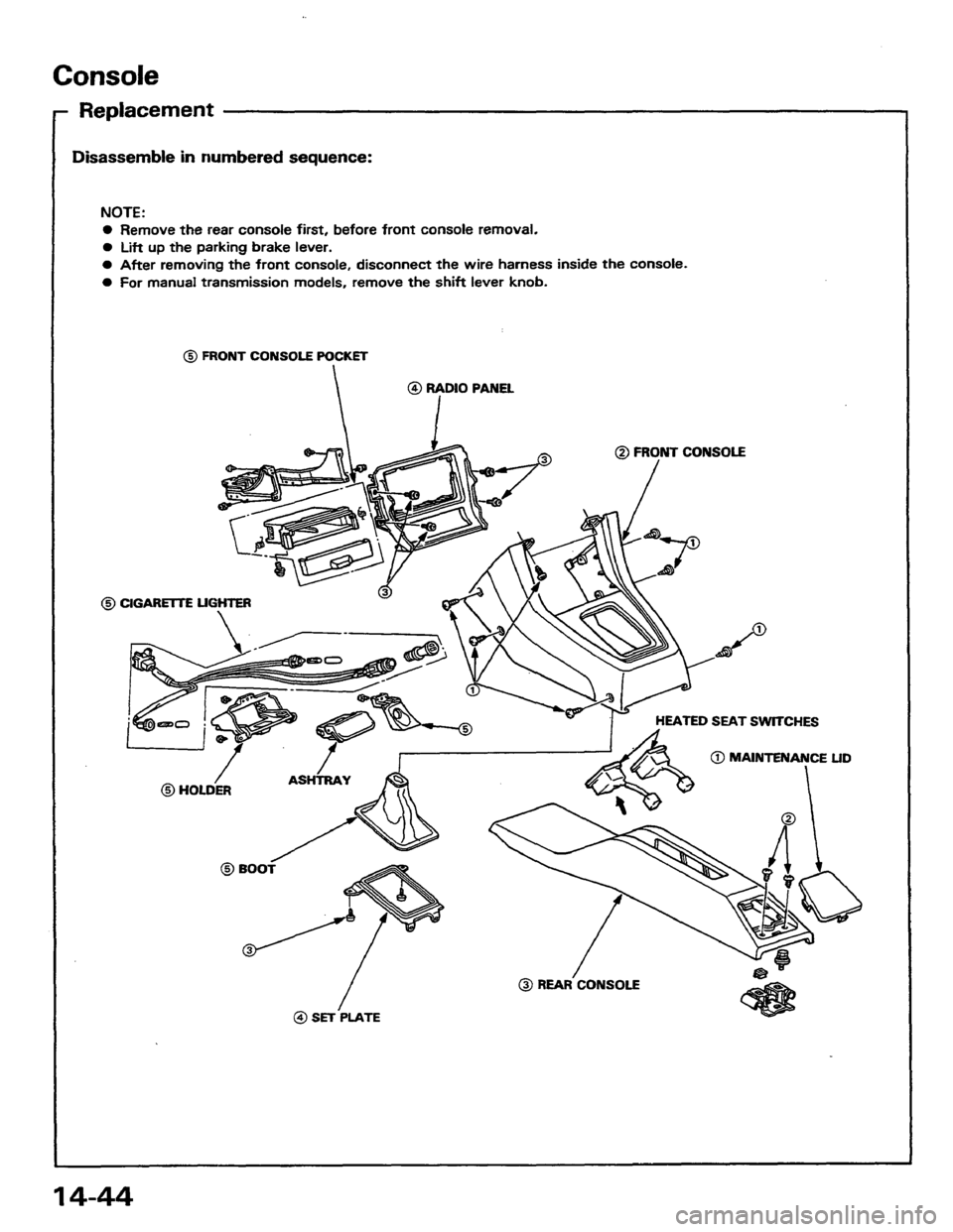 HONDA PRELUDE 1984 Service Repair Manual HONDA PRELUDE 1984 Service Repair Manual