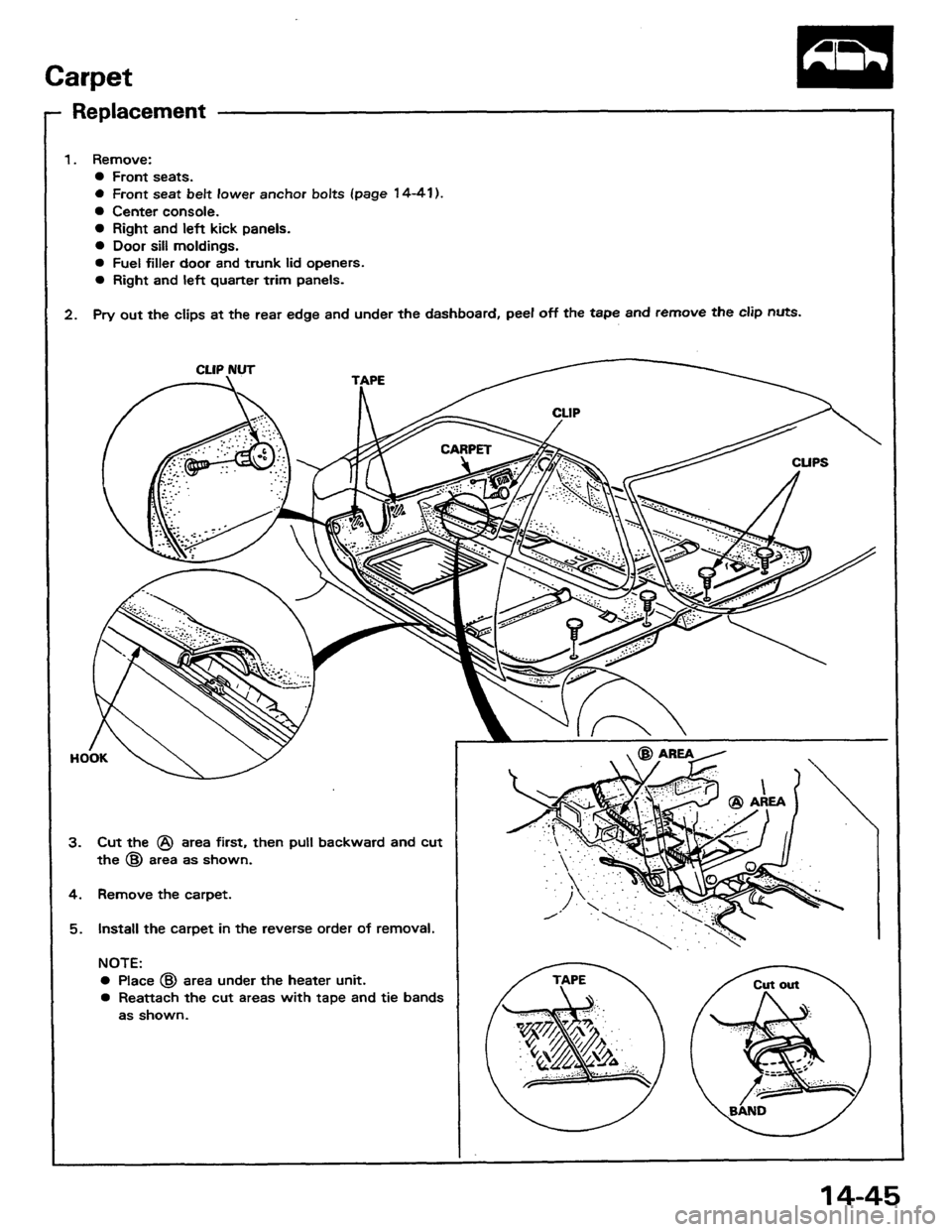 HONDA PRELUDE 1984 Service Repair Manual HONDA PRELUDE 1984 Service Repair Manual