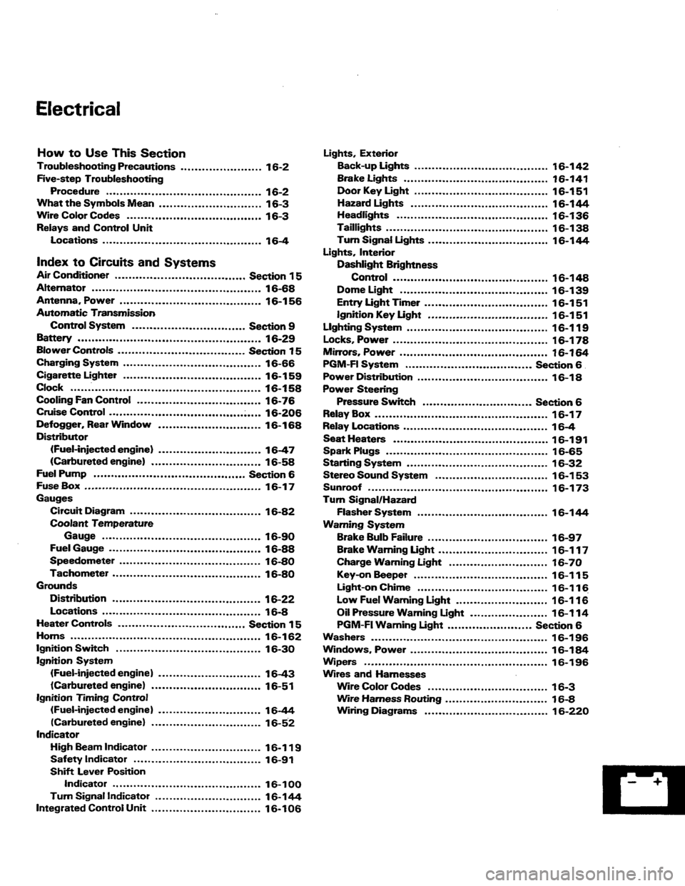 HONDA PRELUDE 1984 Service Repair Manual HONDA PRELUDE 1984 Service Repair Manual