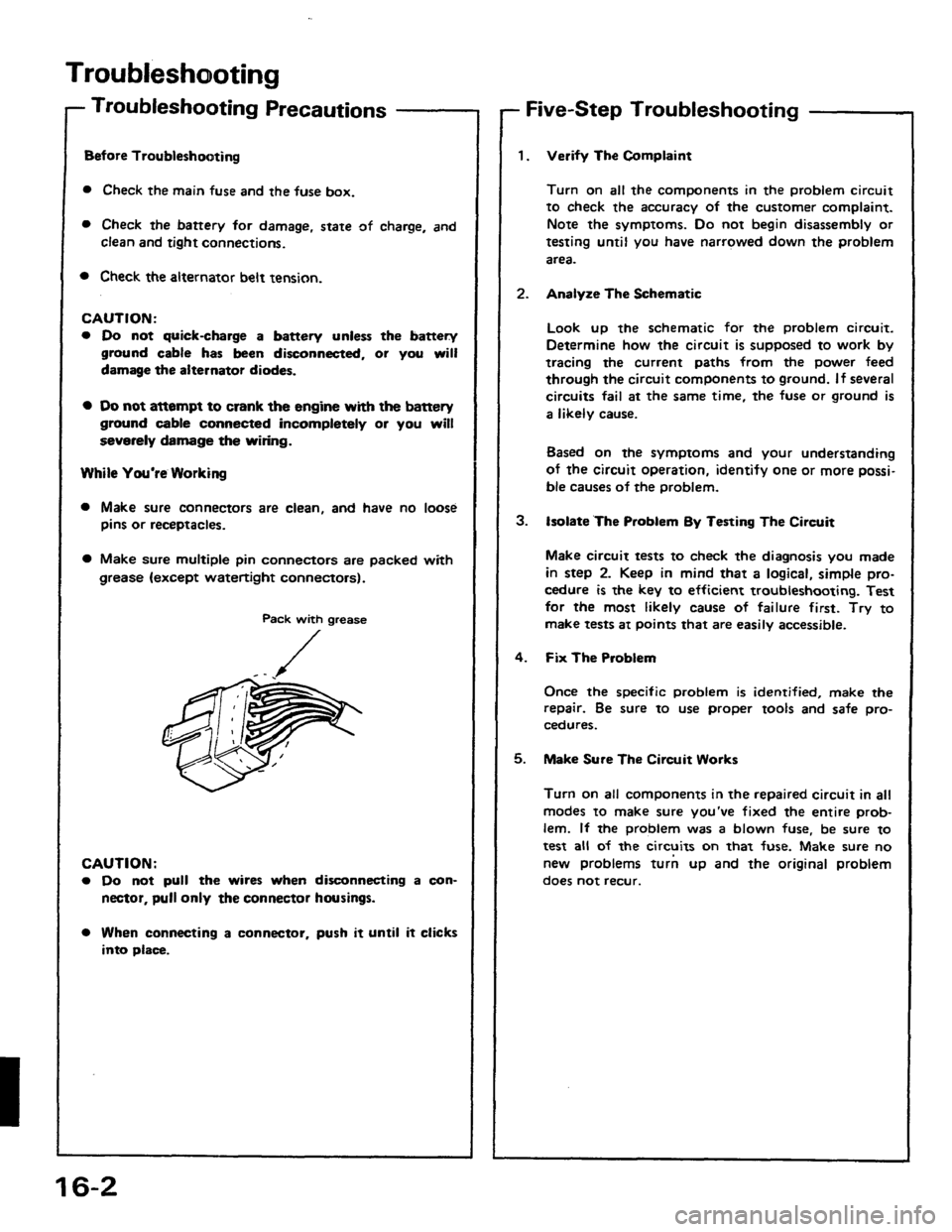 HONDA PRELUDE 1984 Service Repair Manual HONDA PRELUDE 1984 Service Repair Manual