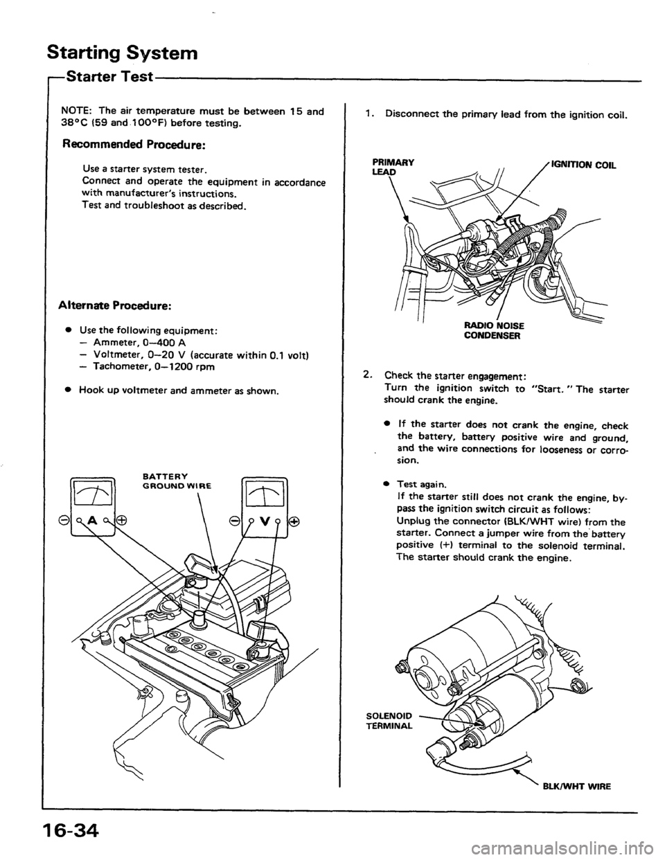 HONDA PRELUDE 1984 Service Repair Manual HONDA PRELUDE 1984 Service Repair Manual