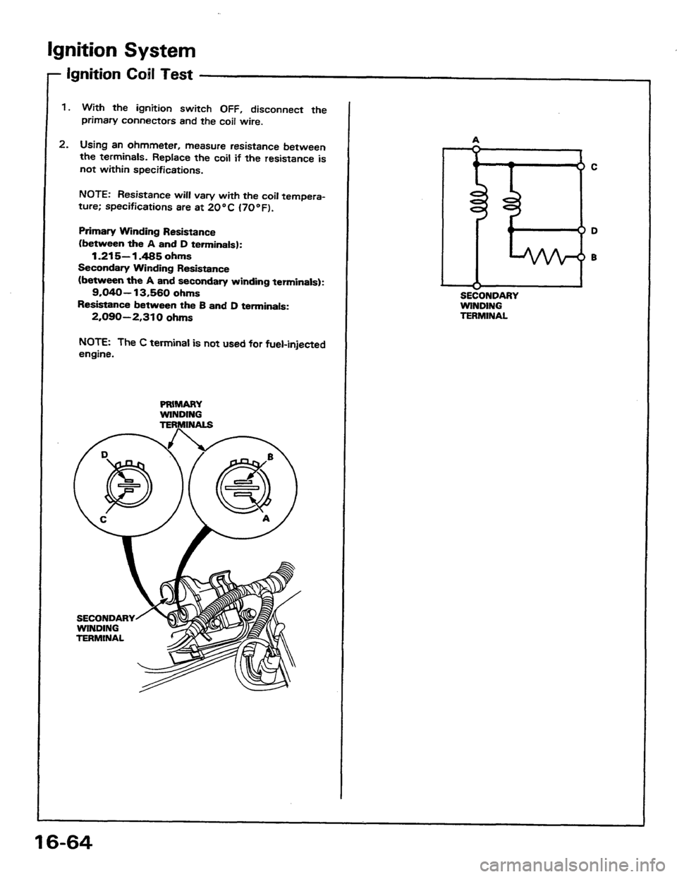 HONDA PRELUDE 1984 Service Repair Manual HONDA PRELUDE 1984 Service Repair Manual