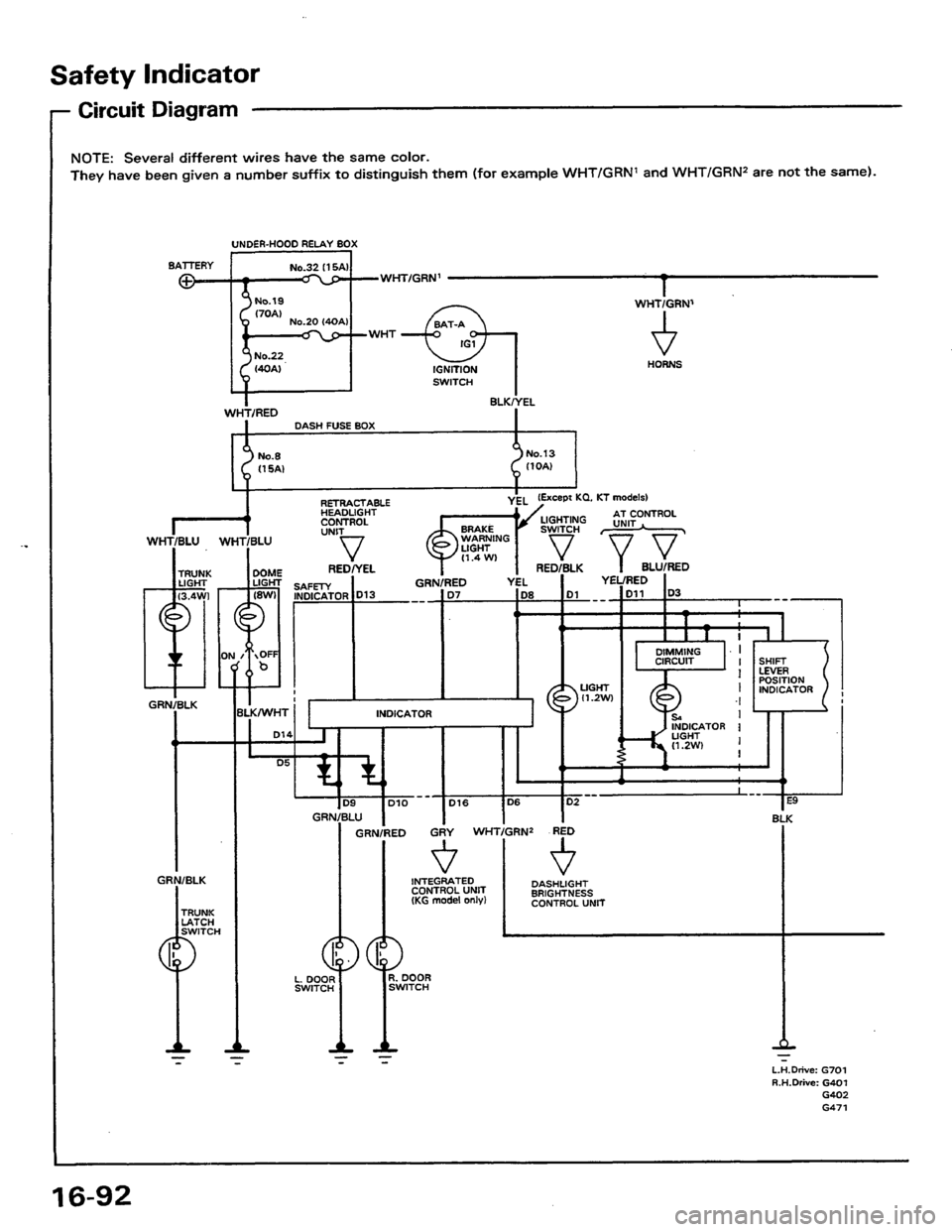 HONDA PRELUDE 1984 Service Repair Manual HONDA PRELUDE 1984 Service Repair Manual