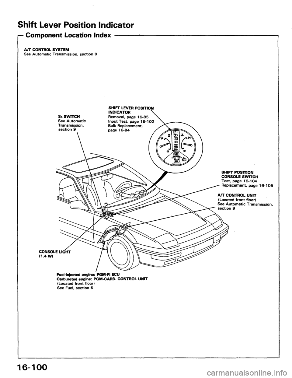 HONDA PRELUDE 1984 Service Repair Manual HONDA PRELUDE 1984 Service Repair Manual
