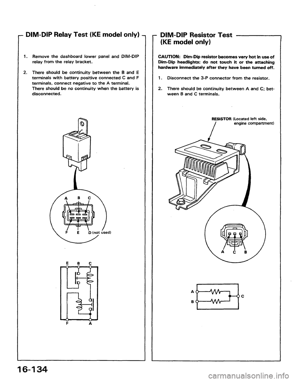 HONDA PRELUDE 1984 Service Repair Manual HONDA PRELUDE 1984 Service Repair Manual