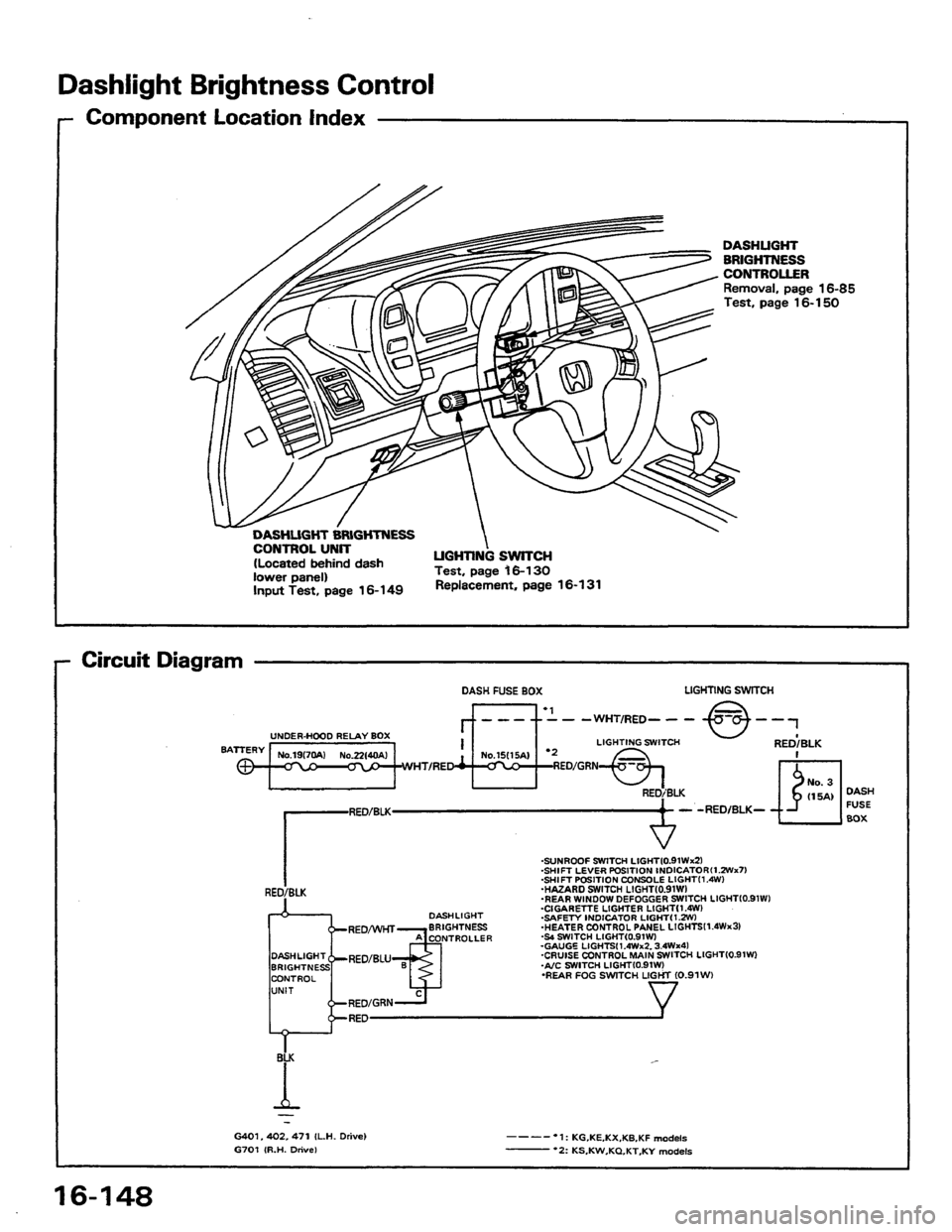 HONDA PRELUDE 1984 Service Repair Manual HONDA PRELUDE 1984 Service Repair Manual