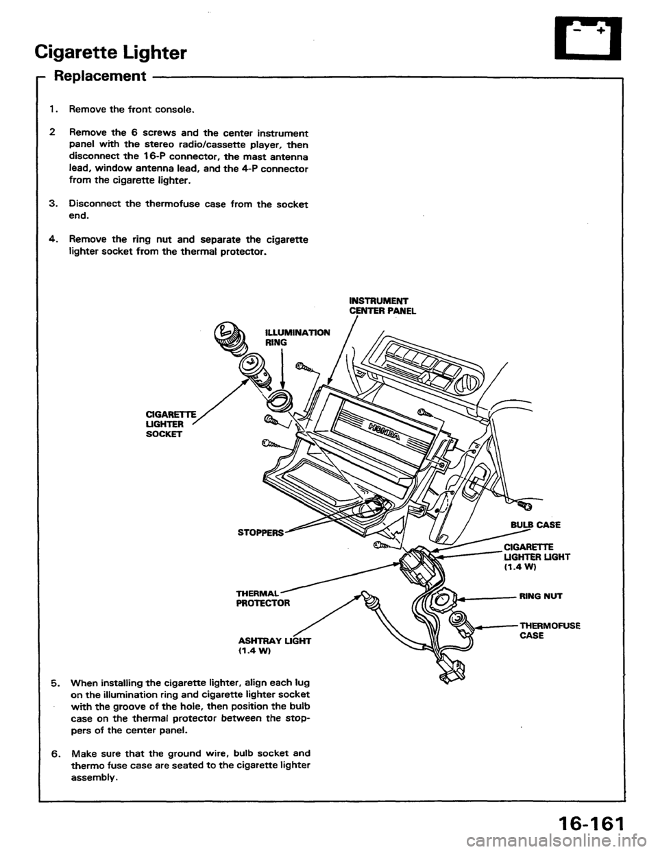 HONDA PRELUDE 1984 Service Repair Manual HONDA PRELUDE 1984 Service Repair Manual