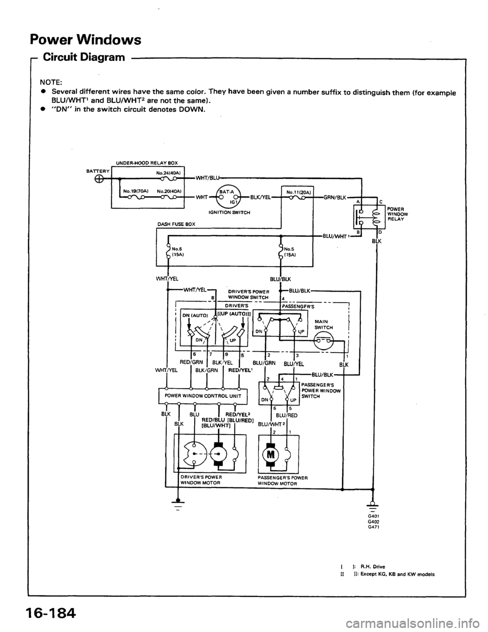 HONDA PRELUDE 1984 Service Repair Manual HONDA PRELUDE 1984 Service Repair Manual