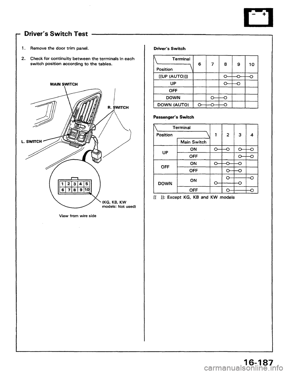 HONDA PRELUDE 1984 Service Repair Manual HONDA PRELUDE 1984 Service Repair Manual