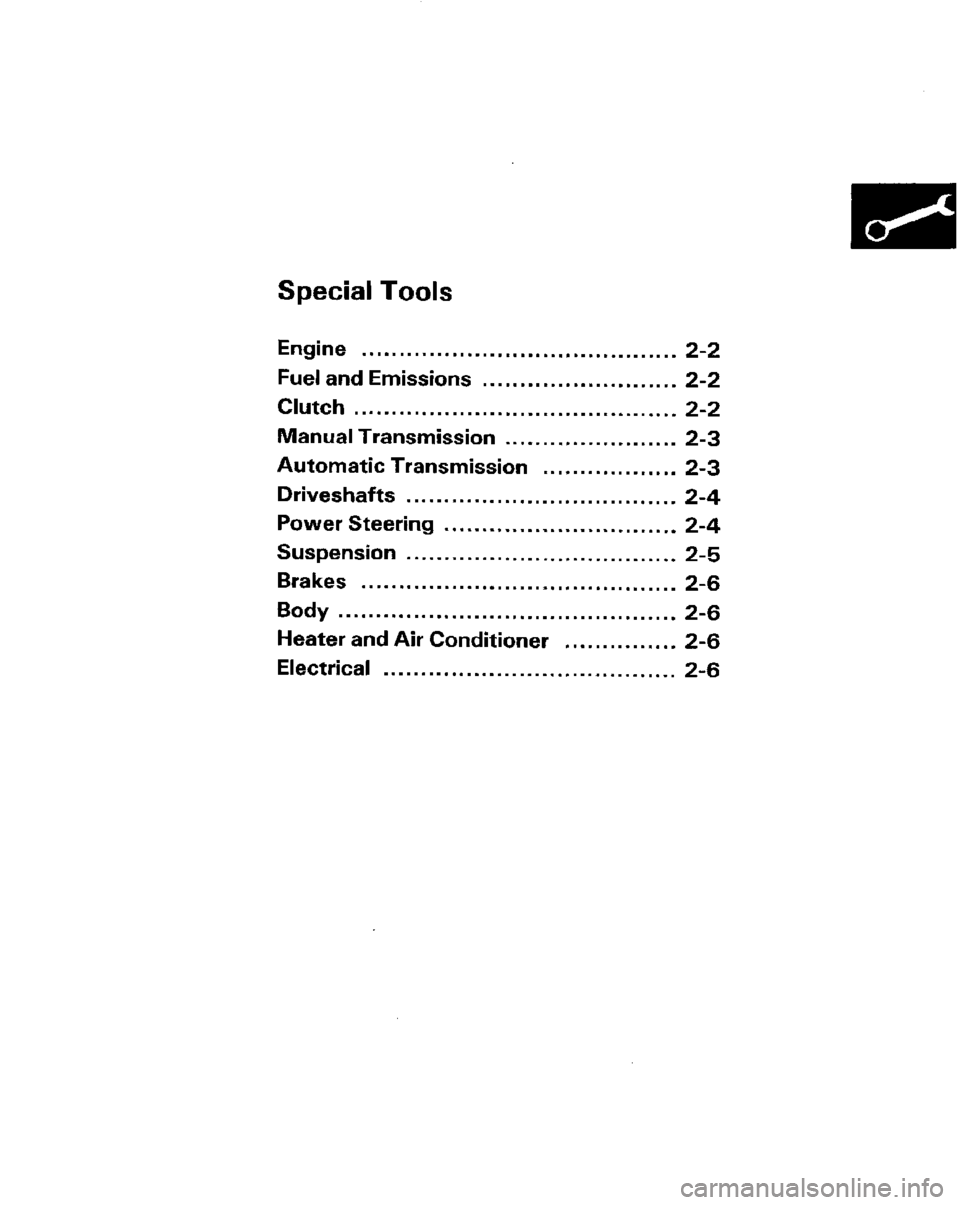 HONDA PRELUDE 1984 Service Repair Manual HONDA PRELUDE 1984 Service Repair Manual