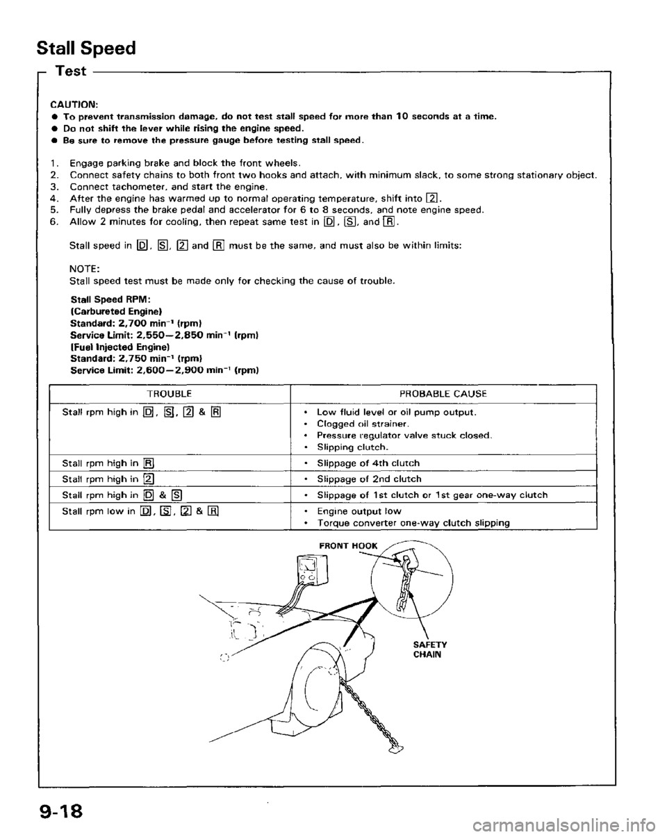 HONDA PRELUDE 1984  Service Repair Manual 